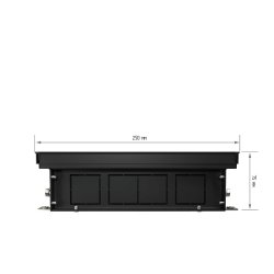 Внутрипольный конвектор Royal Thermo Atrium 75/250/2300-DG-U-NA