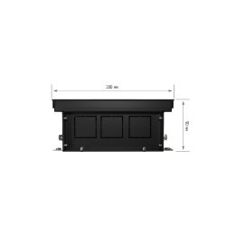 Внутрипольный конвектор Royal Thermo Atrium 90/200/2300-DG-U-AU