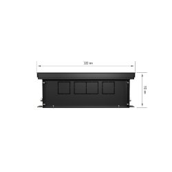 Внутрипольный конвектор Royal Thermo Atrium 110/300/1500-DG-U-DB