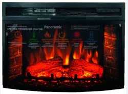 Каминокомплект Interflame Exter Alpina угловой под очаг Panoramic 08 25 LED FX