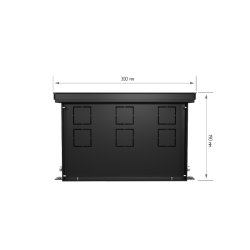 Внутрипольный конвектор Royal Thermo Atrium 190/300/1900-DG-U-BL