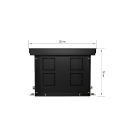 Внутрипольный конвектор Royal Thermo Atrium 150/200/1700-DG-U-DB