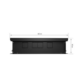 Внутрипольный конвектор Royal Thermo Atrium 110/400/2300-DG-U-DB
