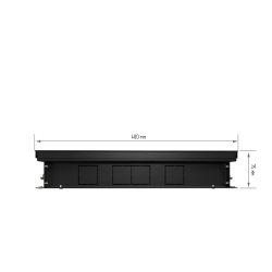 Внутрипольный конвектор Royal Thermo Atrium 75/400/2100-DG-U-DB